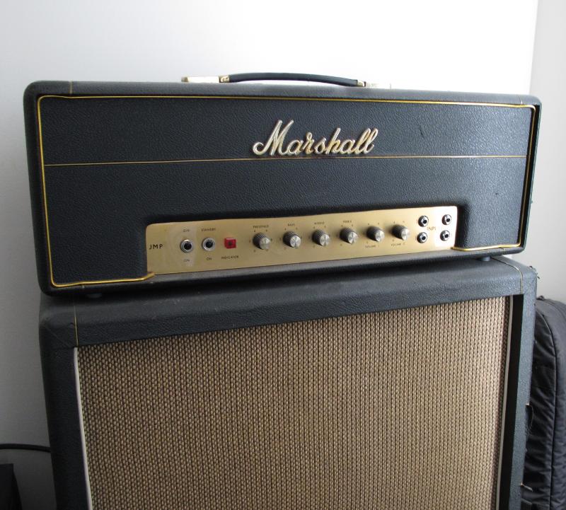 Marshall 1986 plexi and a matching 8x10 cabinet