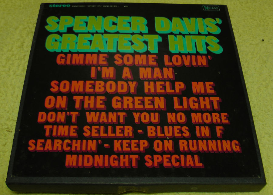spencer davis group greatest hits reel box front