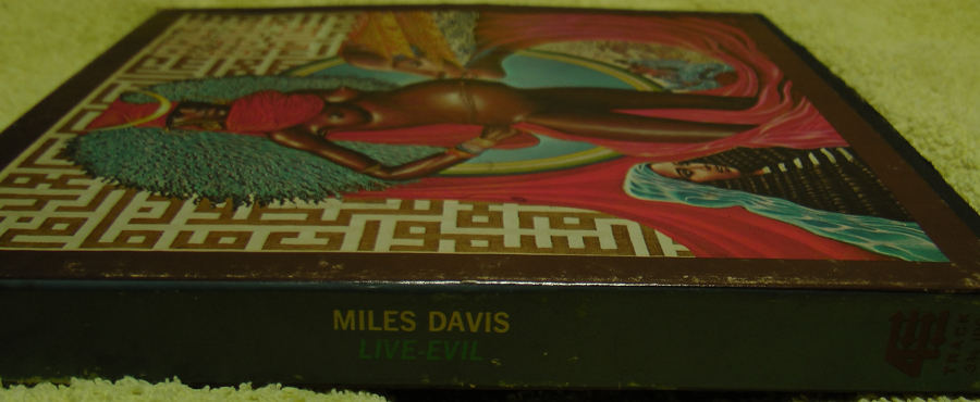 miles davis live evil reel box side
