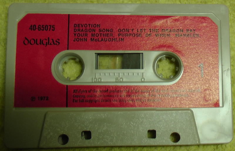 john mclaughlin devotion c cassette side 1