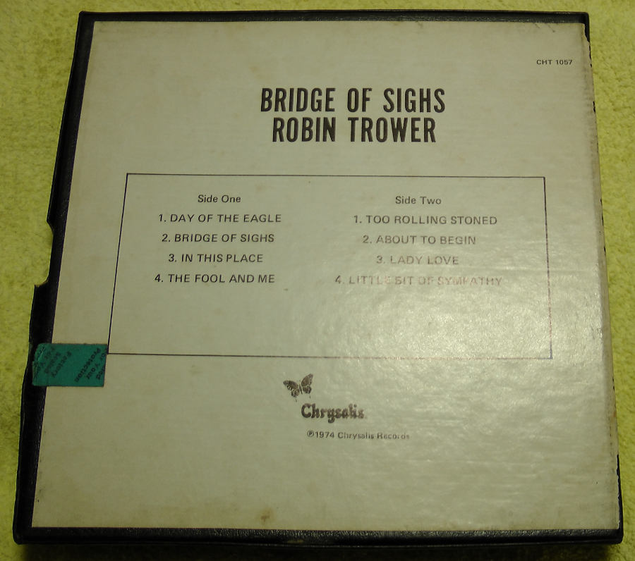 robin trower bridge of sighs reel box back