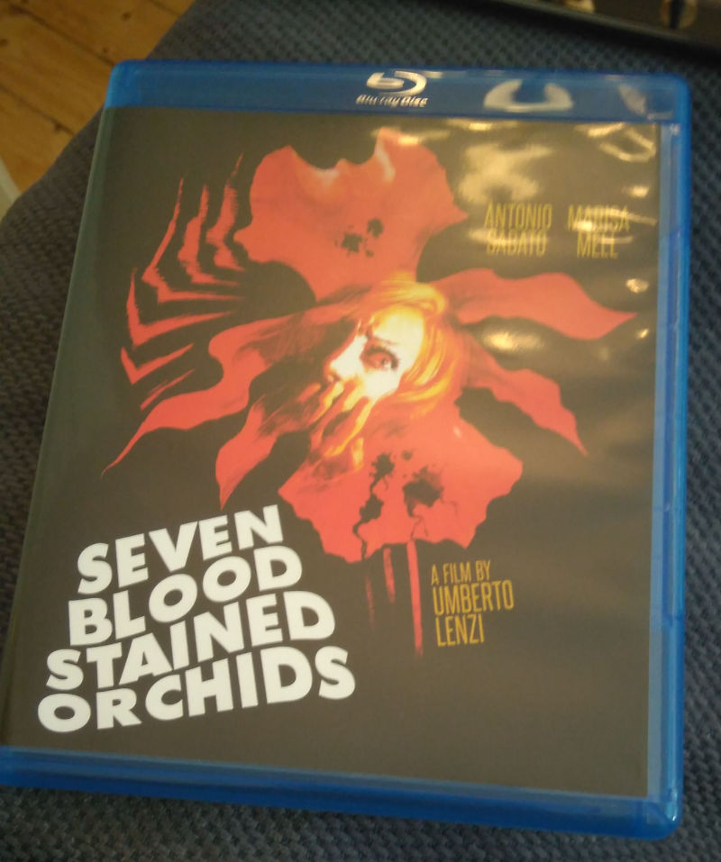 seven blood-stained orchids blu-ray disk