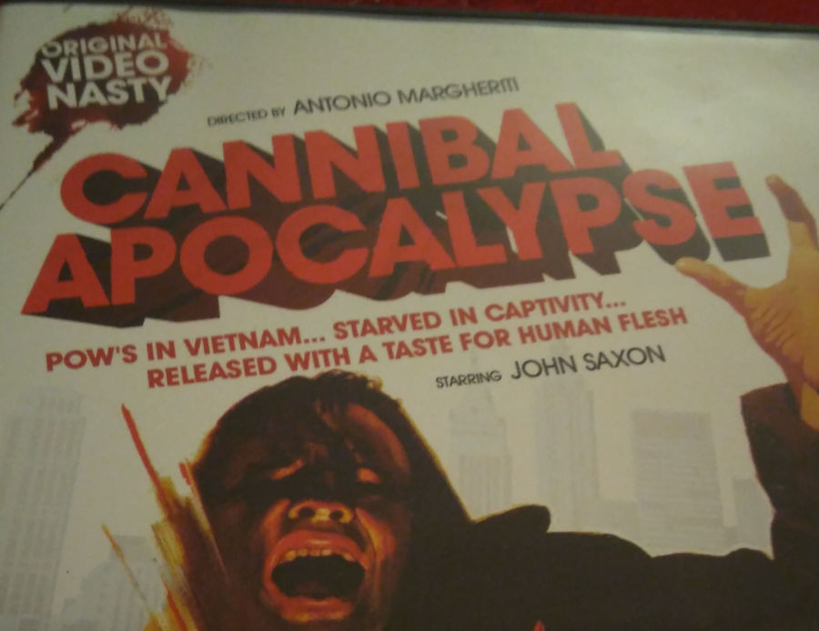 cannibal apocalypse dvd part of front cover