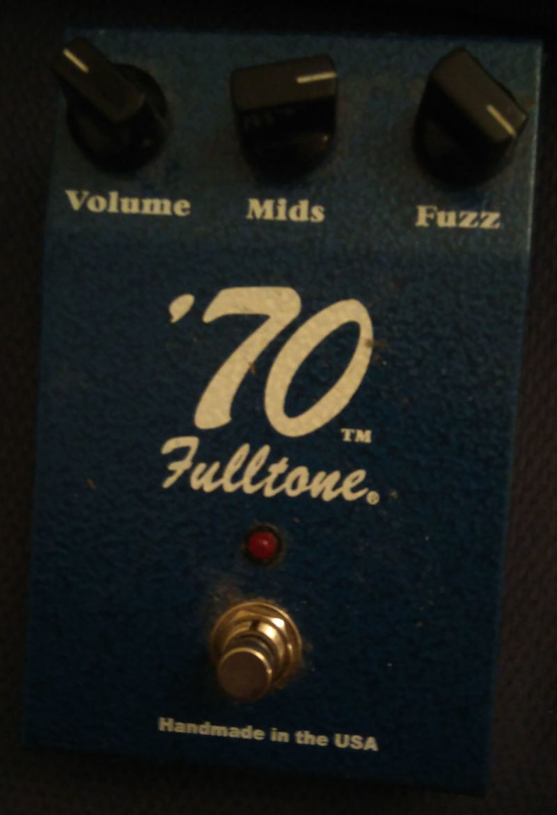 fulltone 70 fuzz pedal