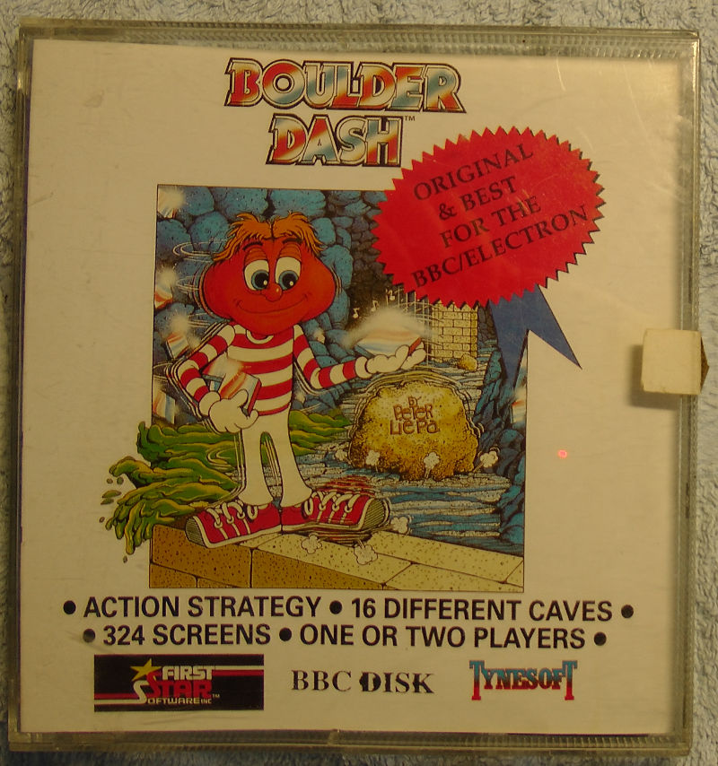 bbc micro boulder dash disk