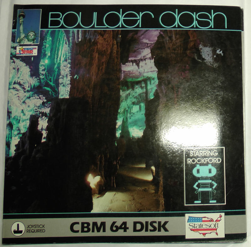 commodore64 disk boulder dash statesoft