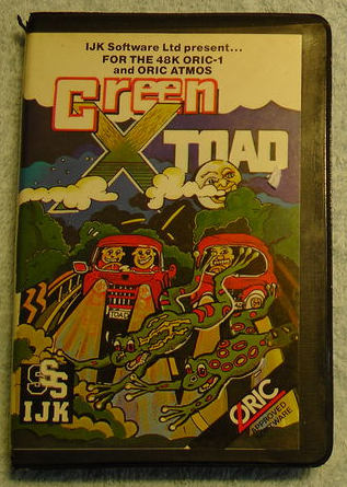 oric tape green cross toad