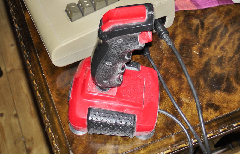 red spectravideo joystick