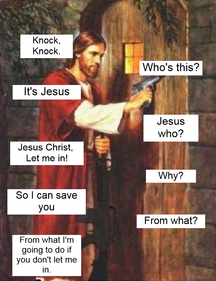 Jesus the mafia boss